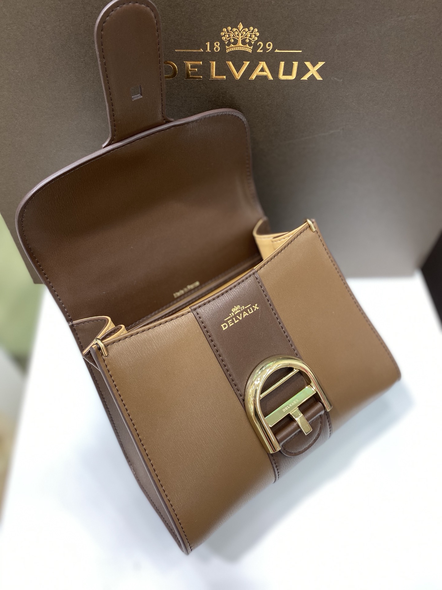 델보 브리앙 박스백 미니